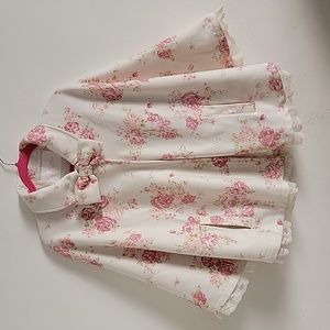 LIZ LISA Pink rose poncho